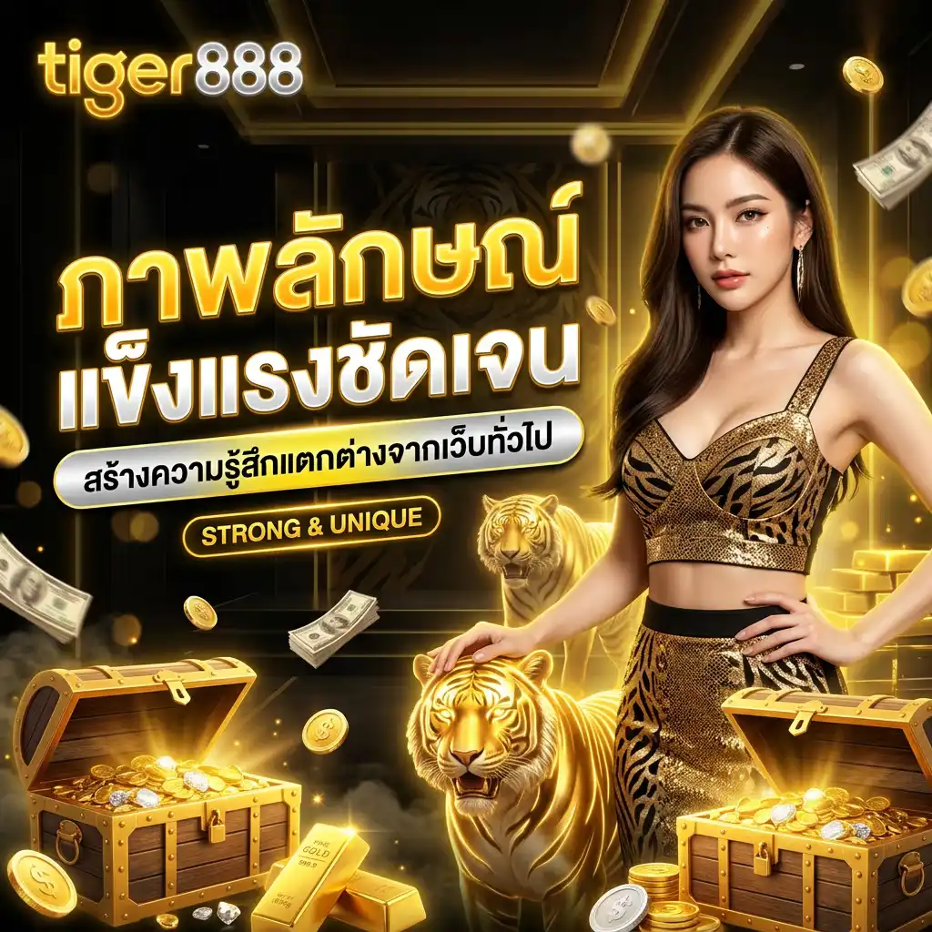 ภาพลักษณ์แข็งแรงชัดเจน สร้างความรู้สึกแตกต่างจากเว็บทั่วไป